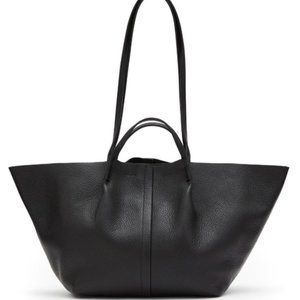 AllSaints Odette East West Leather Tote Bag